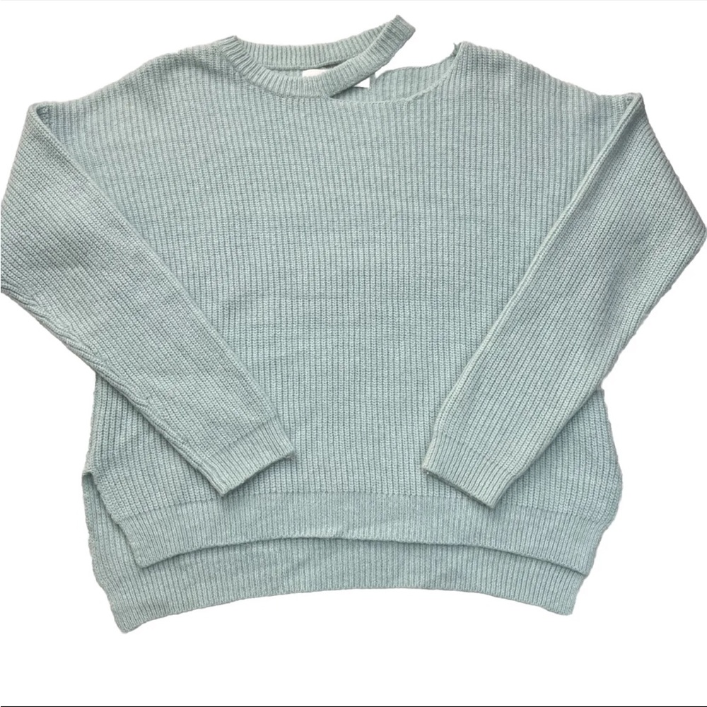 Elliatt Angora Sweater Size M Angora Blend Blue